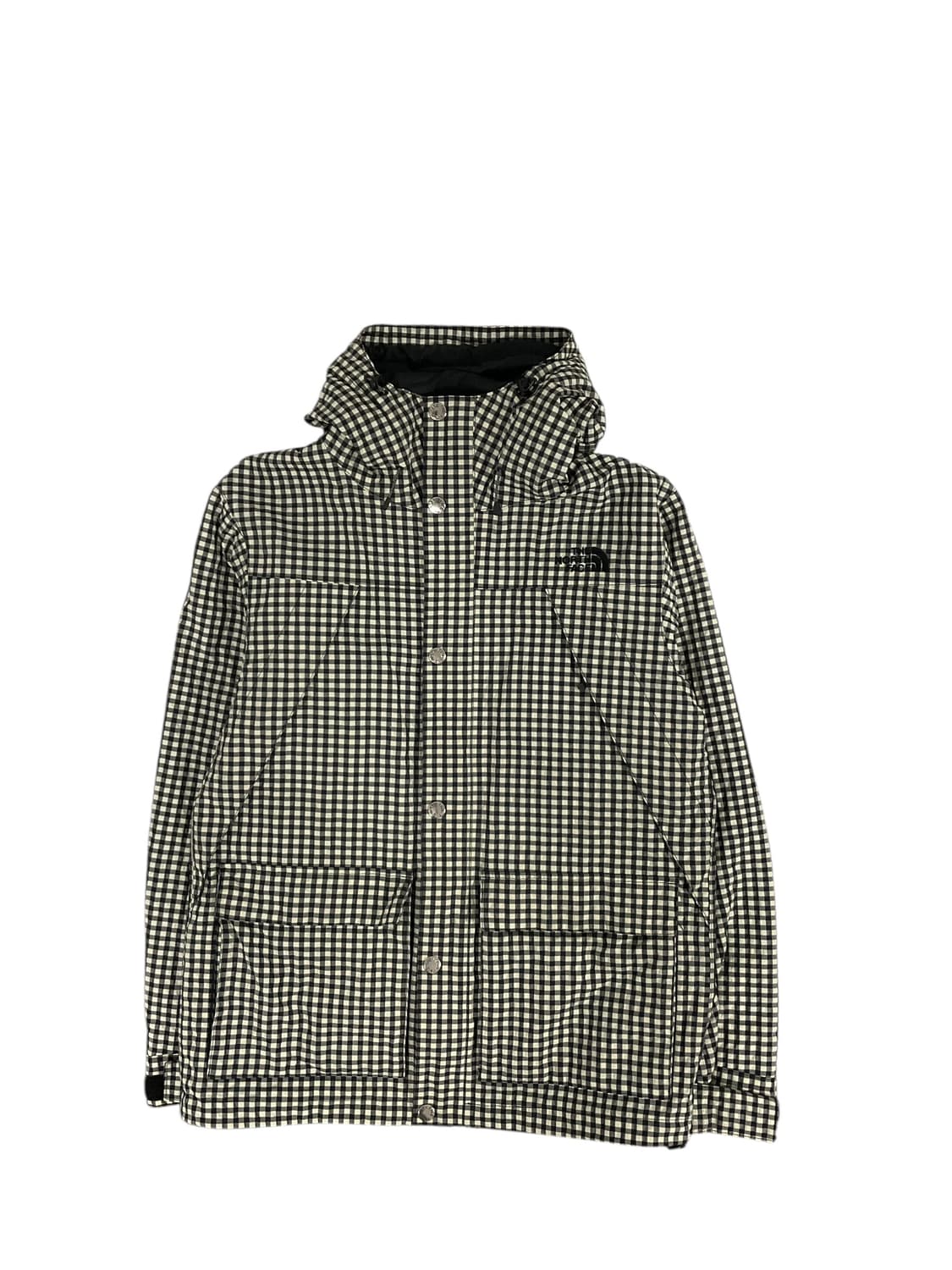 노스페이스 체크 바람막이 (L) 상품이미지1