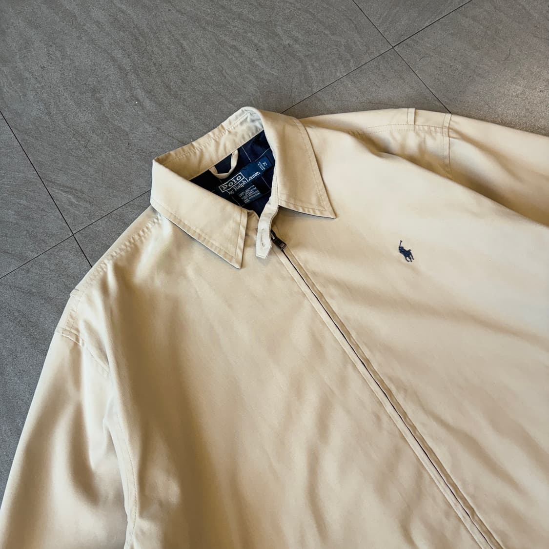 폴로 정품 베이지 바이스윙 자켓 상품이미지2