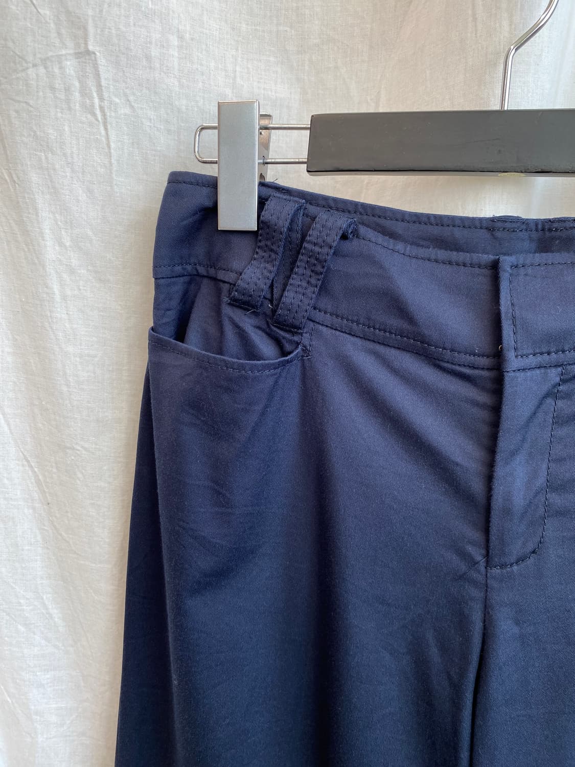 네이비 세미와이드 로우라이즈팬츠(25) 상품이미지5