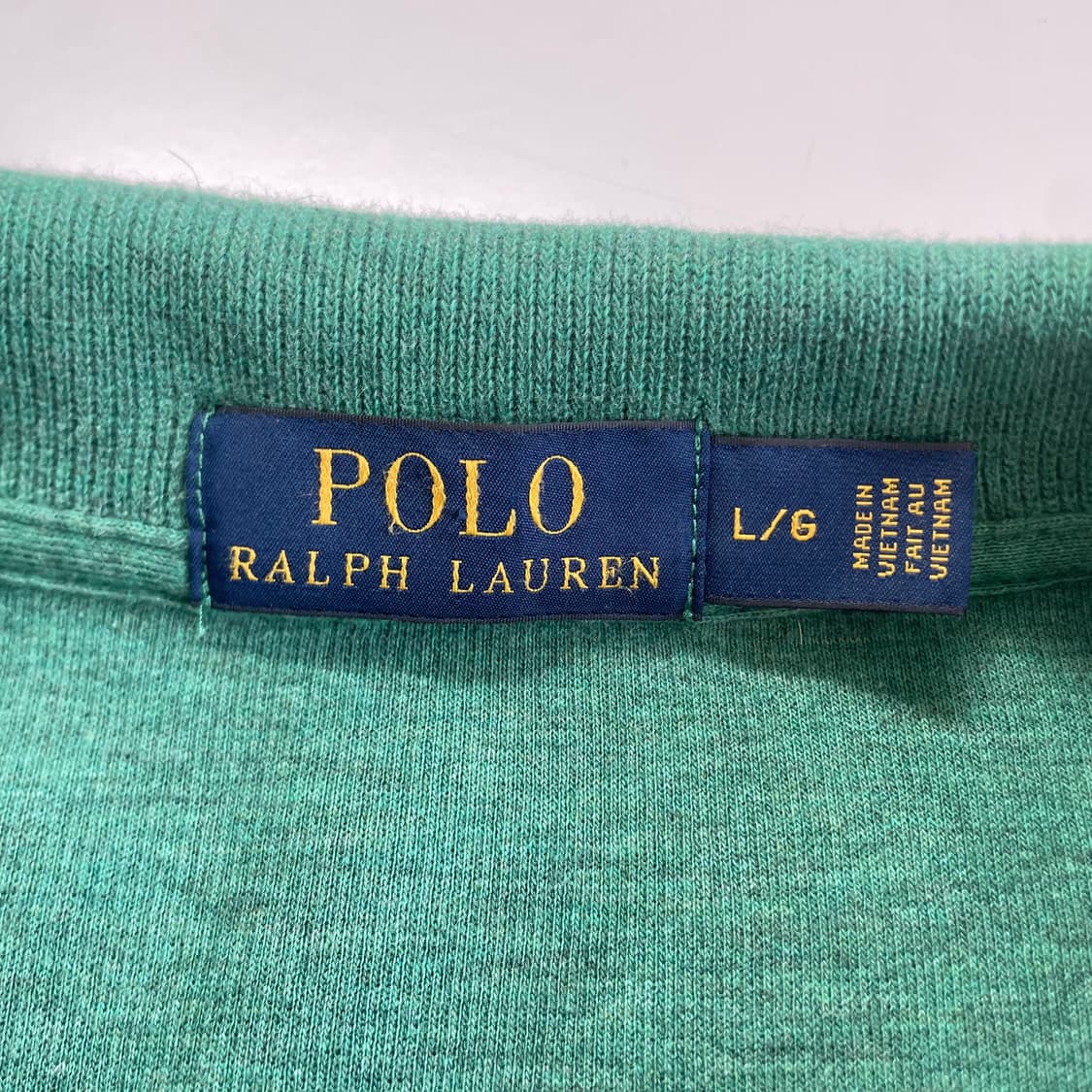 Polo  폴로 랄프로렌 신형 피스타치오 반집업 니트 상품이미지3