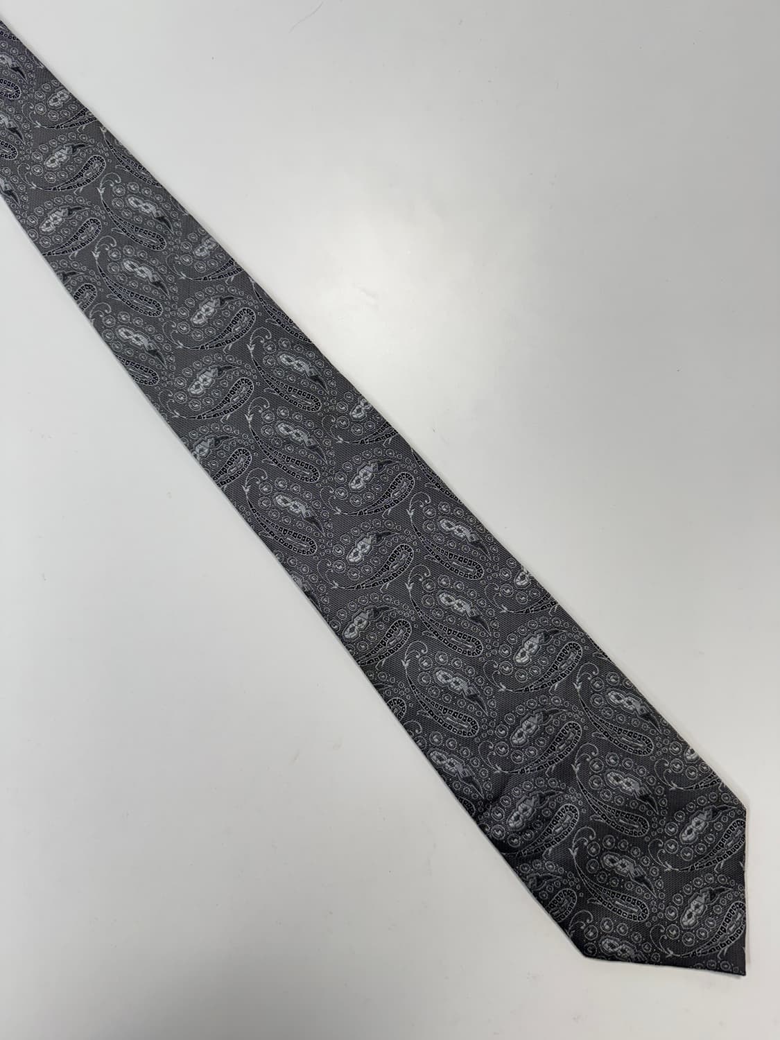 빈티지 페이즐리패턴 실크 넥타이 8.7cm 상품이미지2