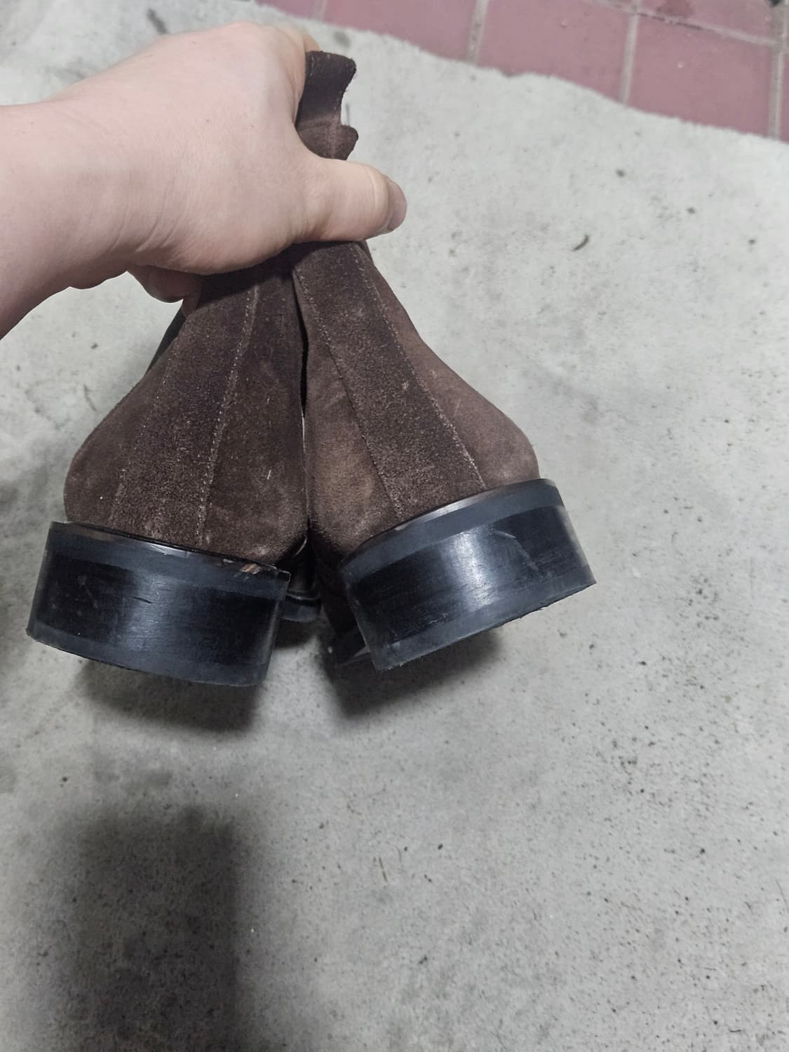 로맨틱무브 스웨이드 첼시 부츠 250 상품이미지3