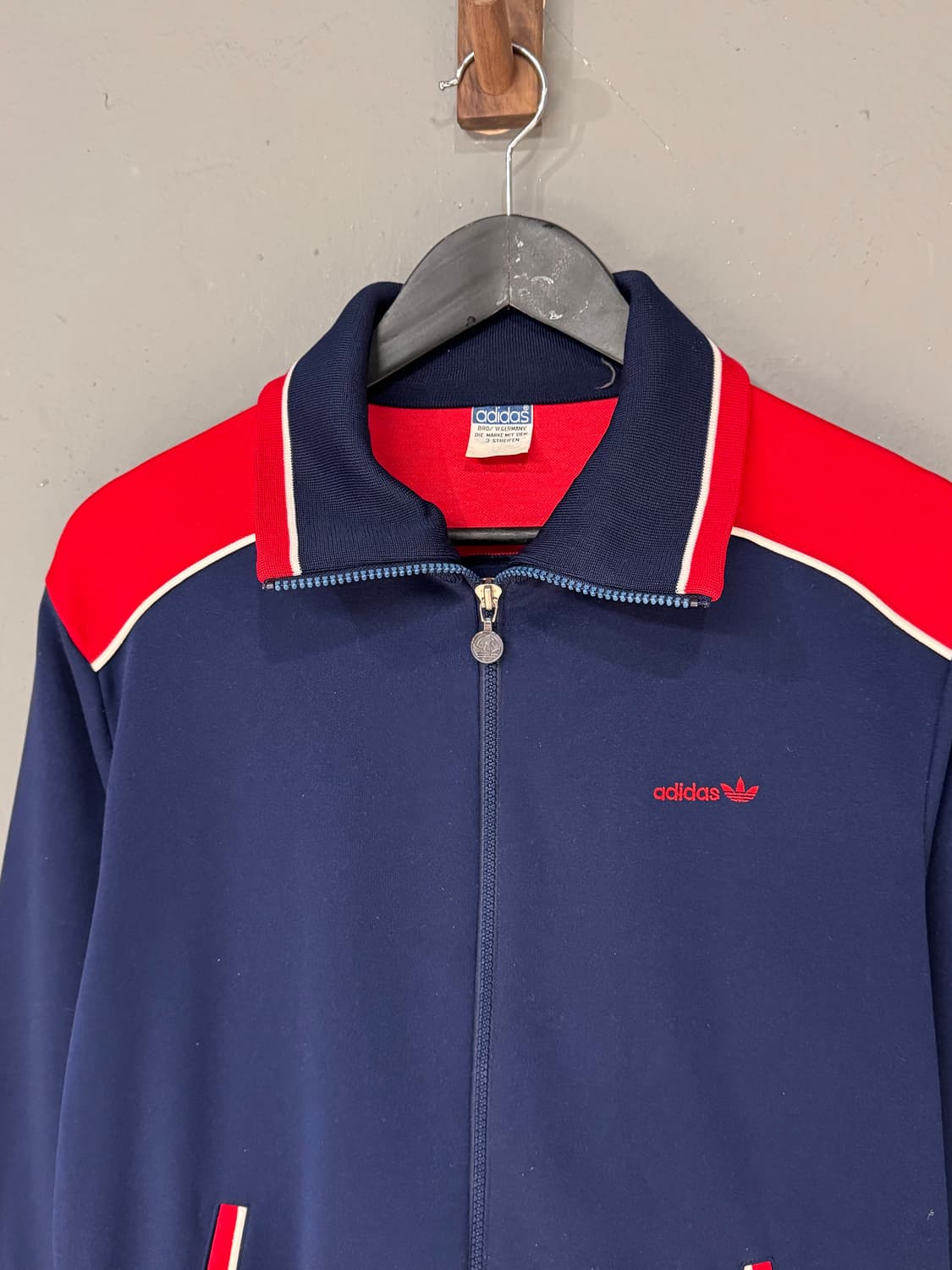 80s 아디다스 독일제 트랙탑 자켓  상품이미지4