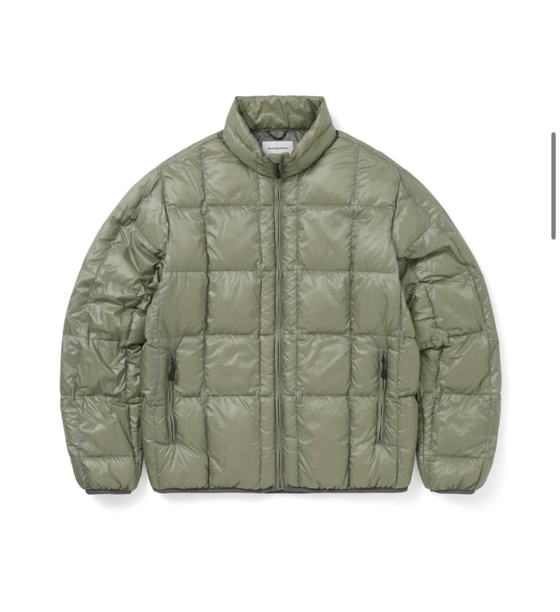 디스이즈네버댓 라이트다운 자켓 다크세이지 사이즈 교환 상품이미지1