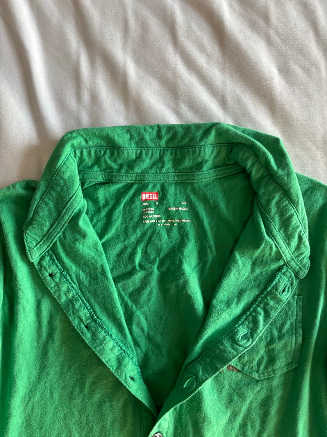 Diesel 카라 팔보 티셔츠 상품이미지2