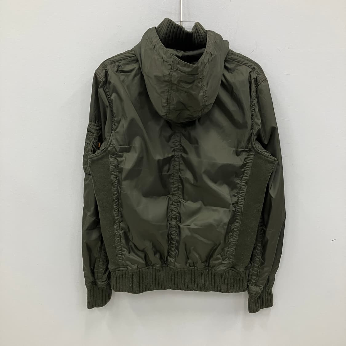 알파인더스트리 카키 후드 자켓 M 상품이미지2