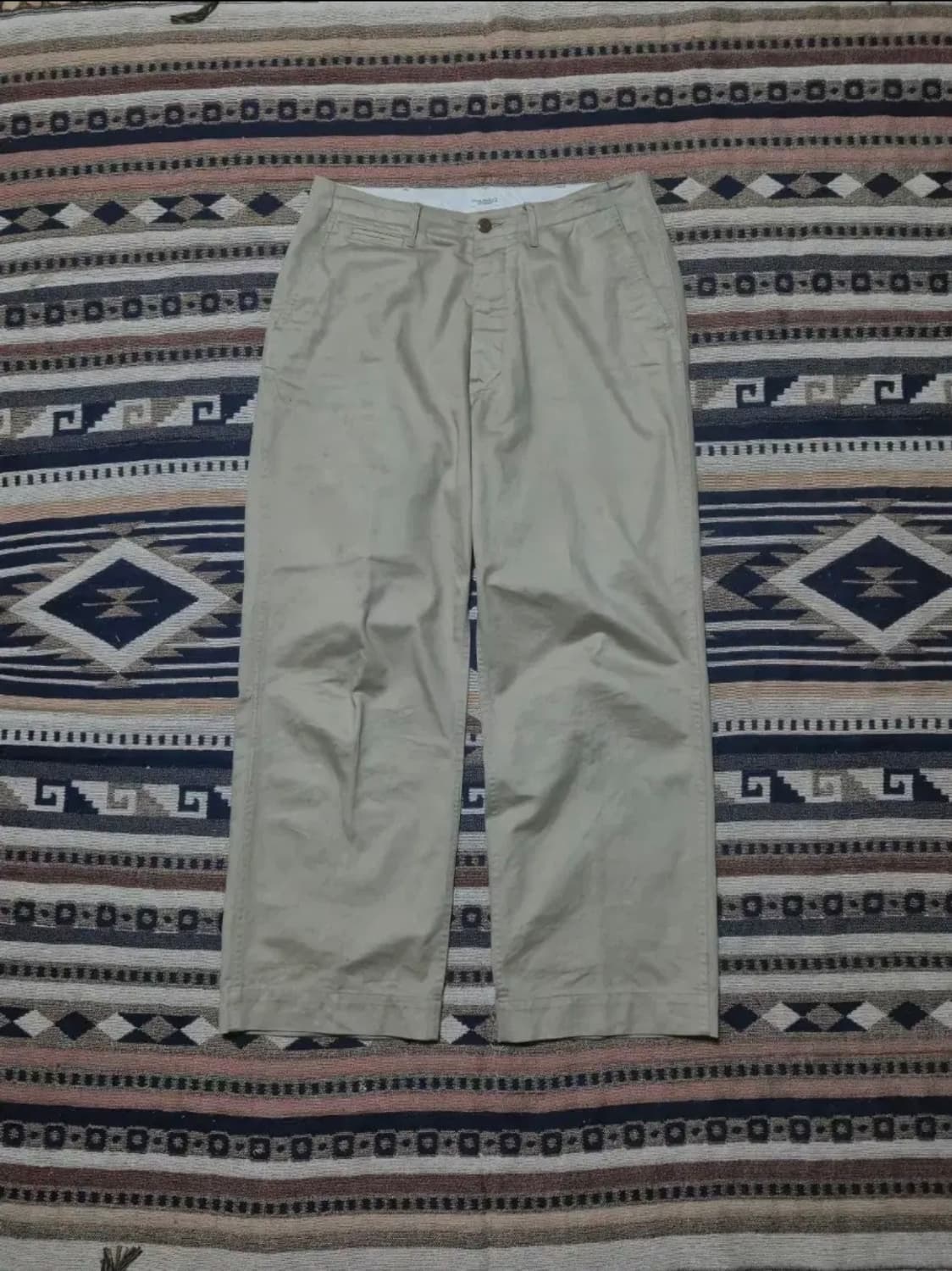 [3]피그벨 401 오피서 치노 와이드 베이지 상품이미지2