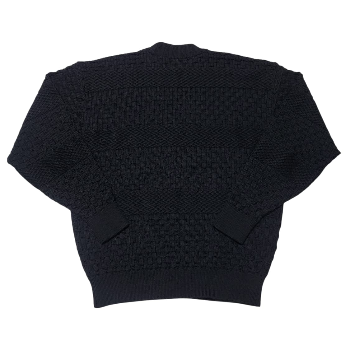 (m) 90s vtg Burana Due 바셋하운드 인타르시아 빈티지니트 상품이미지2