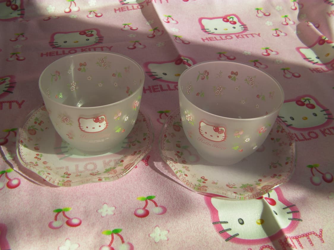 00s 헬로키티  찻잔 세트 2P 상품이미지2