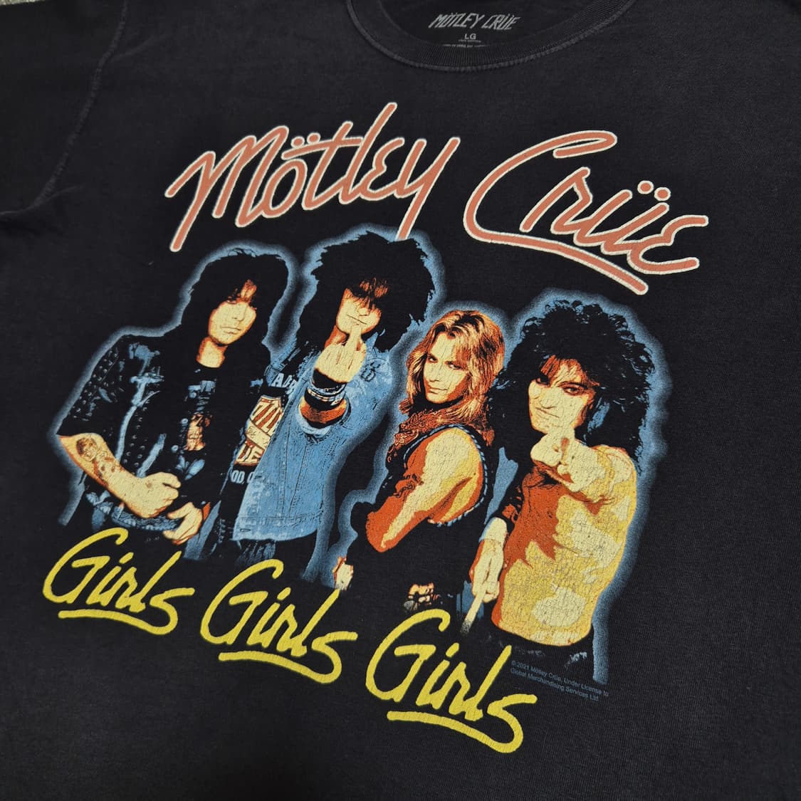 [L]머틀리 크루 오피셜 티셔츠 -551 상품이미지2