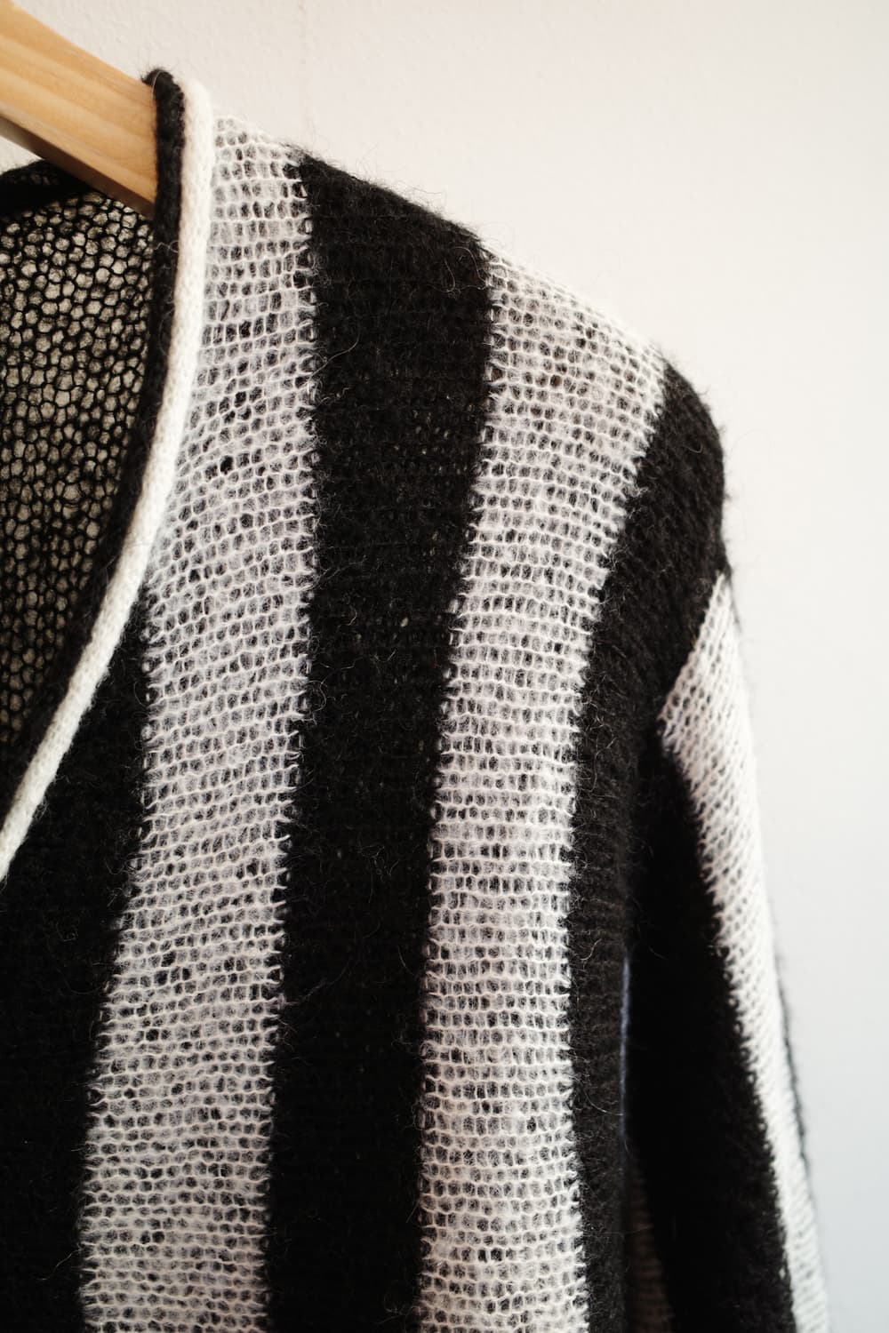 Slick 모헤어 혼방 스트라이프 가디건 상품이미지3