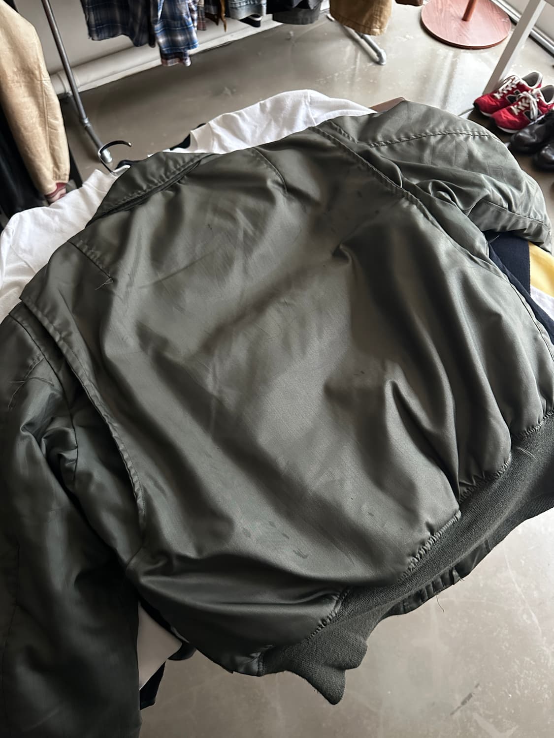 1973 og CWU flight jacket  상품이미지8