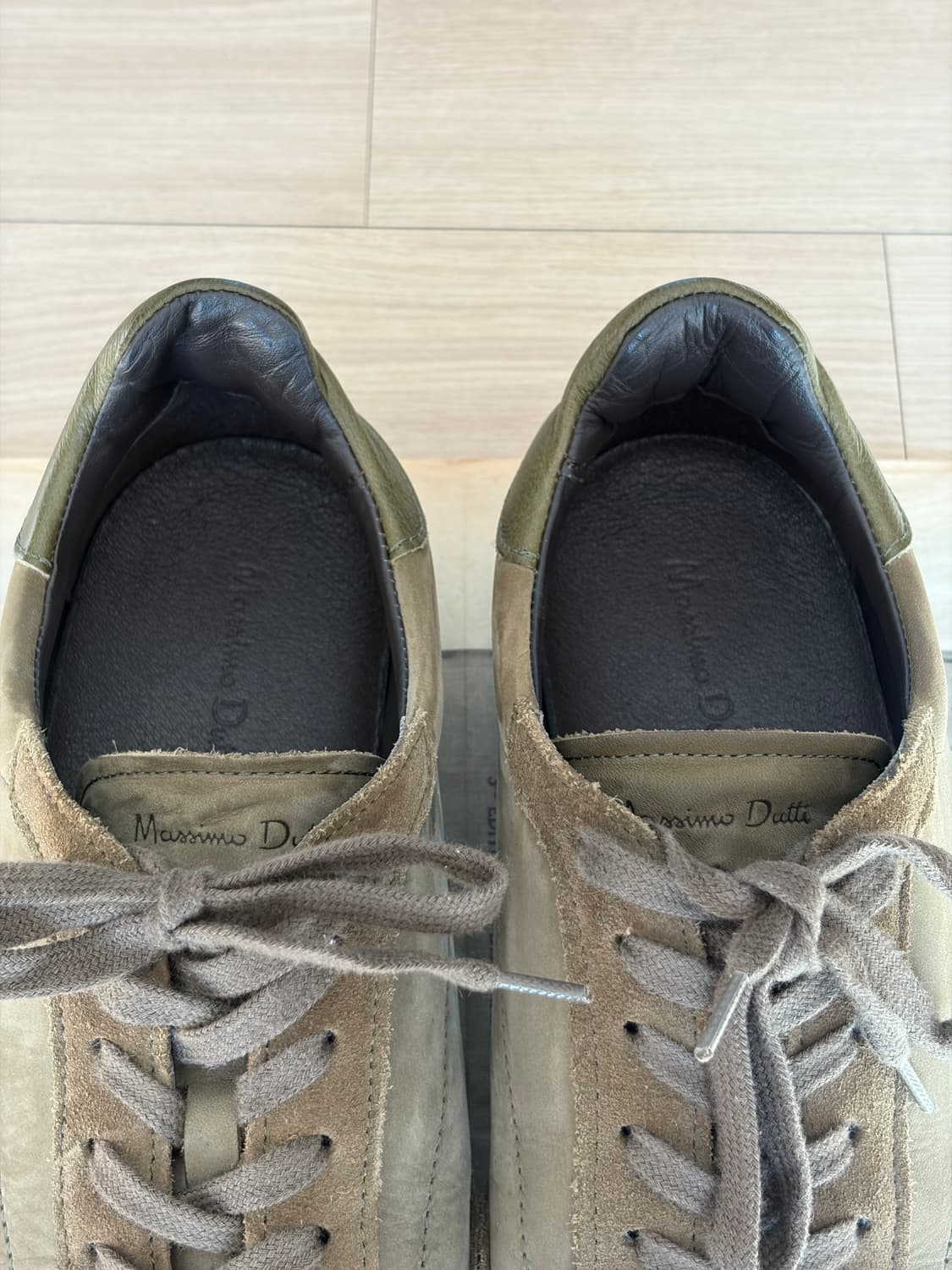[S급/풀박스] 마시모두띠 독일군 스웨이드 스니커즈 (275/43) 상품이미지2