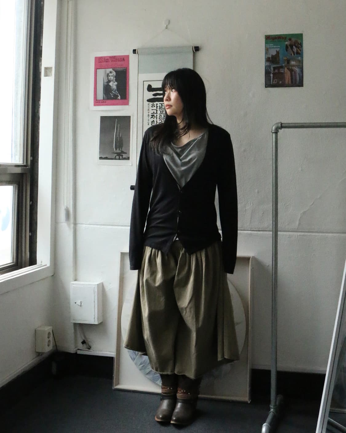 캐피탈 개더 스커트 모라팬츠  상품이미지5