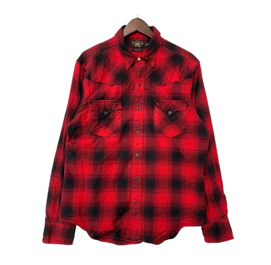 RRL 더블알엘 옴브레 체크셔츠 상품이미지1