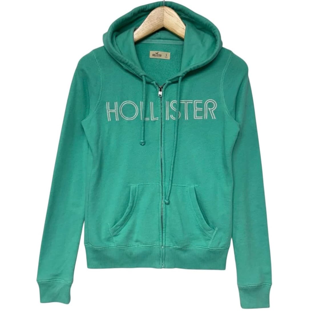 홀리스터 민트 후드집업 상품이미지2