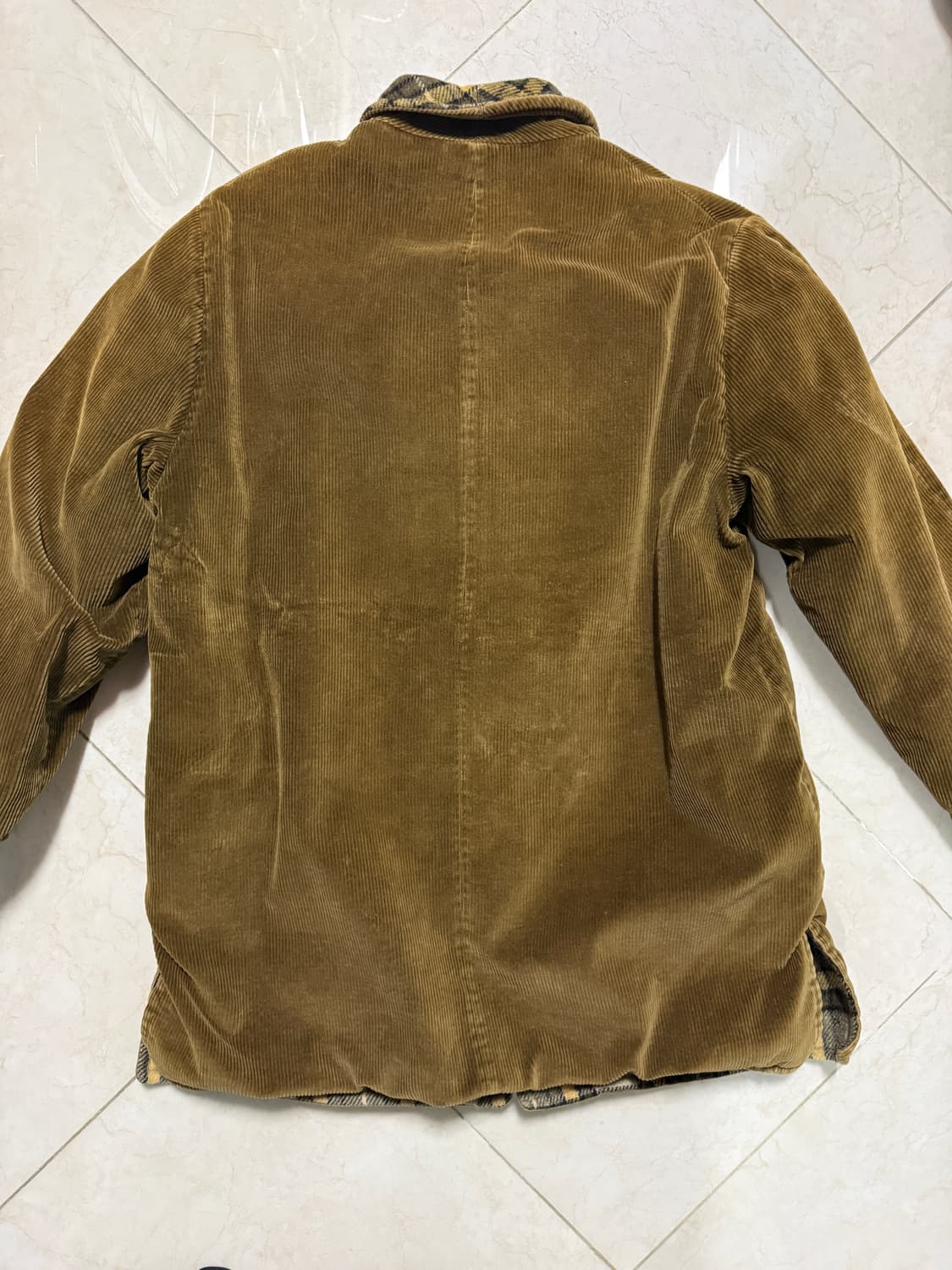 zero king old reversible shawl collar co 상품이미지4