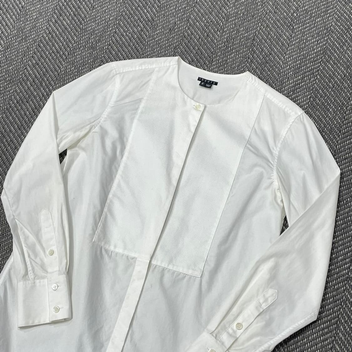 띠어리 논카라 블라우스 v0122 상품이미지3