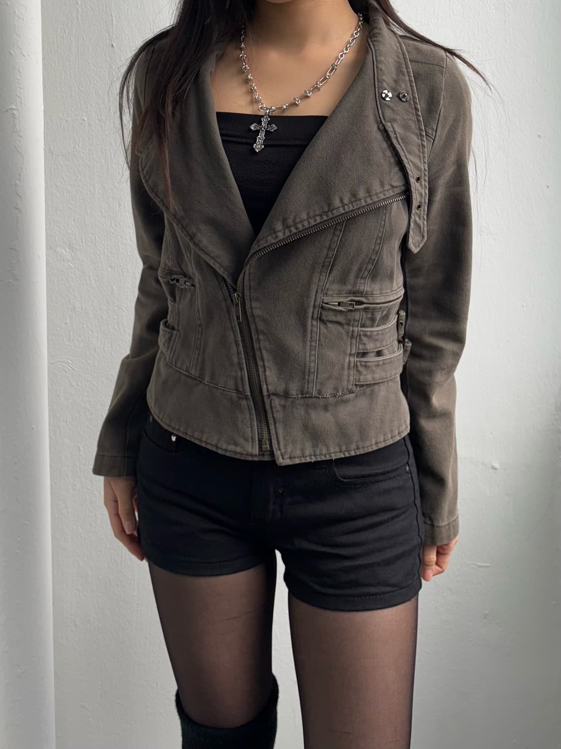 Vintage Brown Jacket  상품이미지2