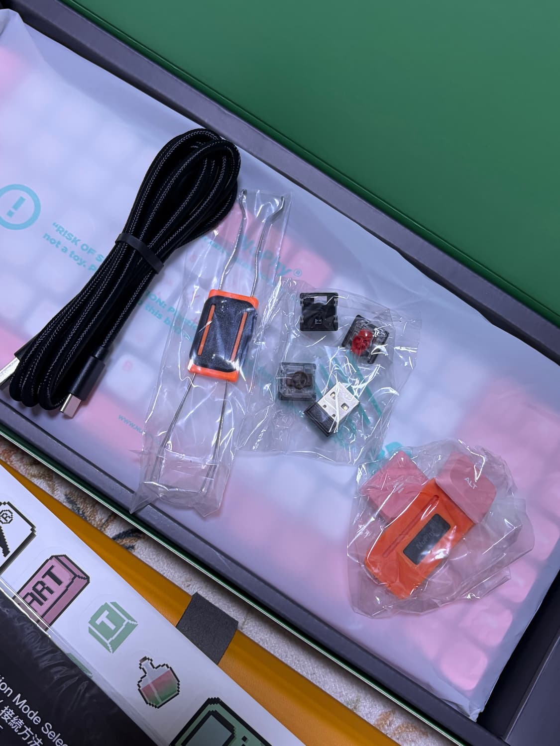 누피 에어75 키보드 (핑크) 갈축 Nuphy air75 상품이미지4