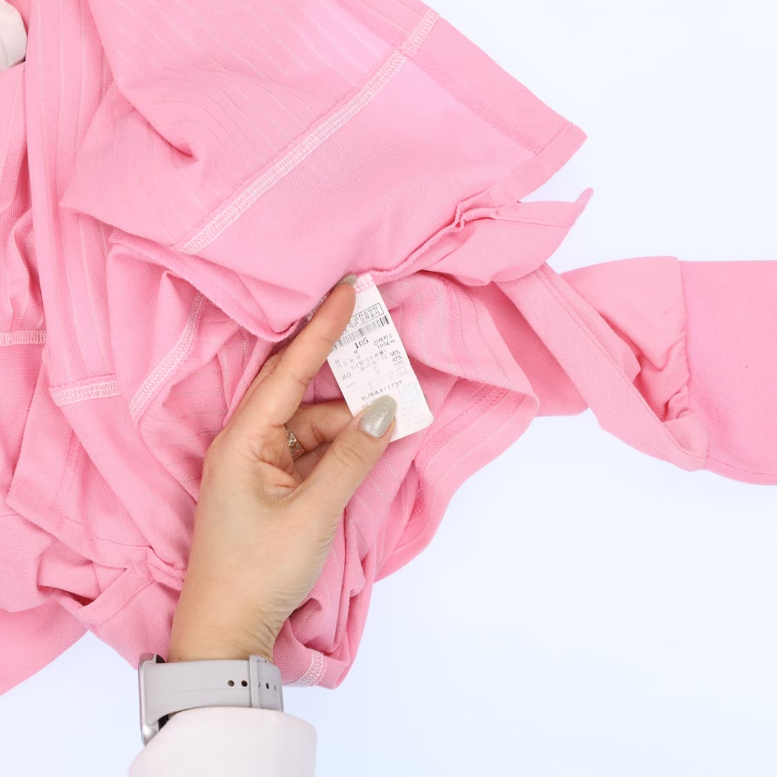 [105] 빈폴 골프 스몰로고 반집업 긴팔티 0115J 상품이미지4