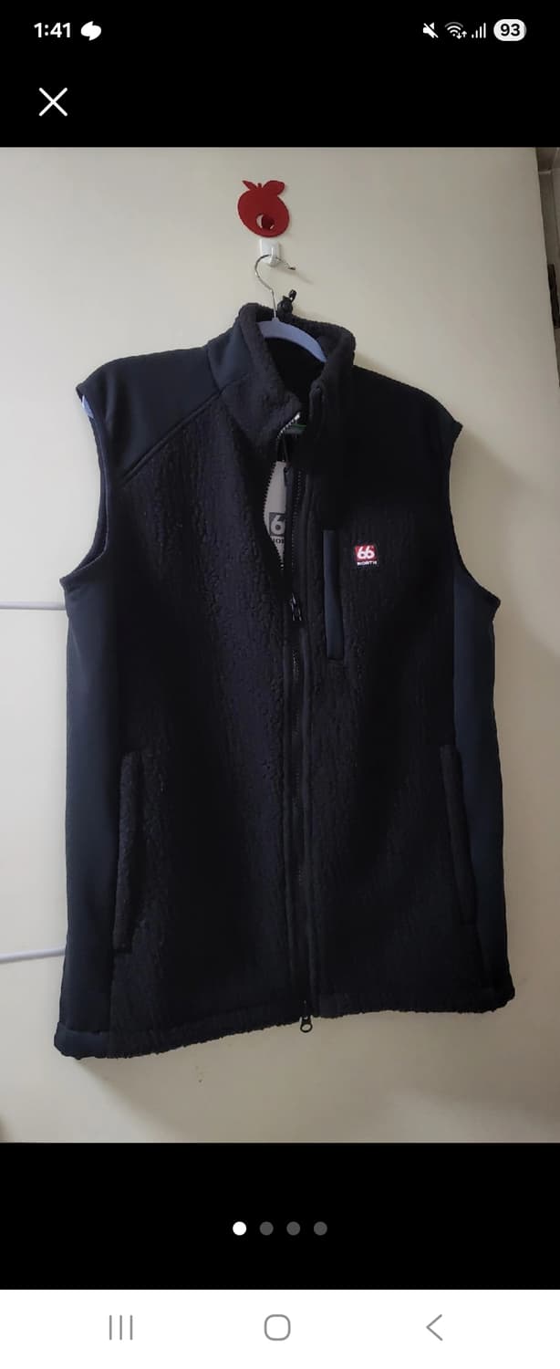 66 North 남성용 후리스 베스트조끼 상품이미지1