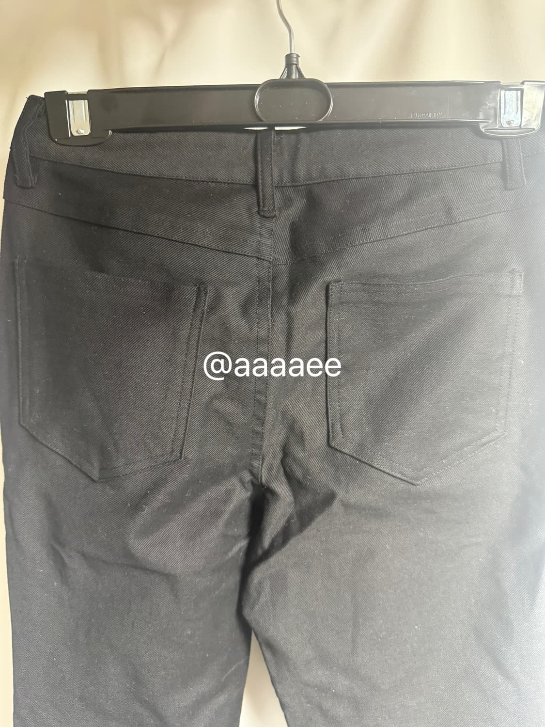 BOW BOOTCUT PANTS (BLACK) 상품이미지4