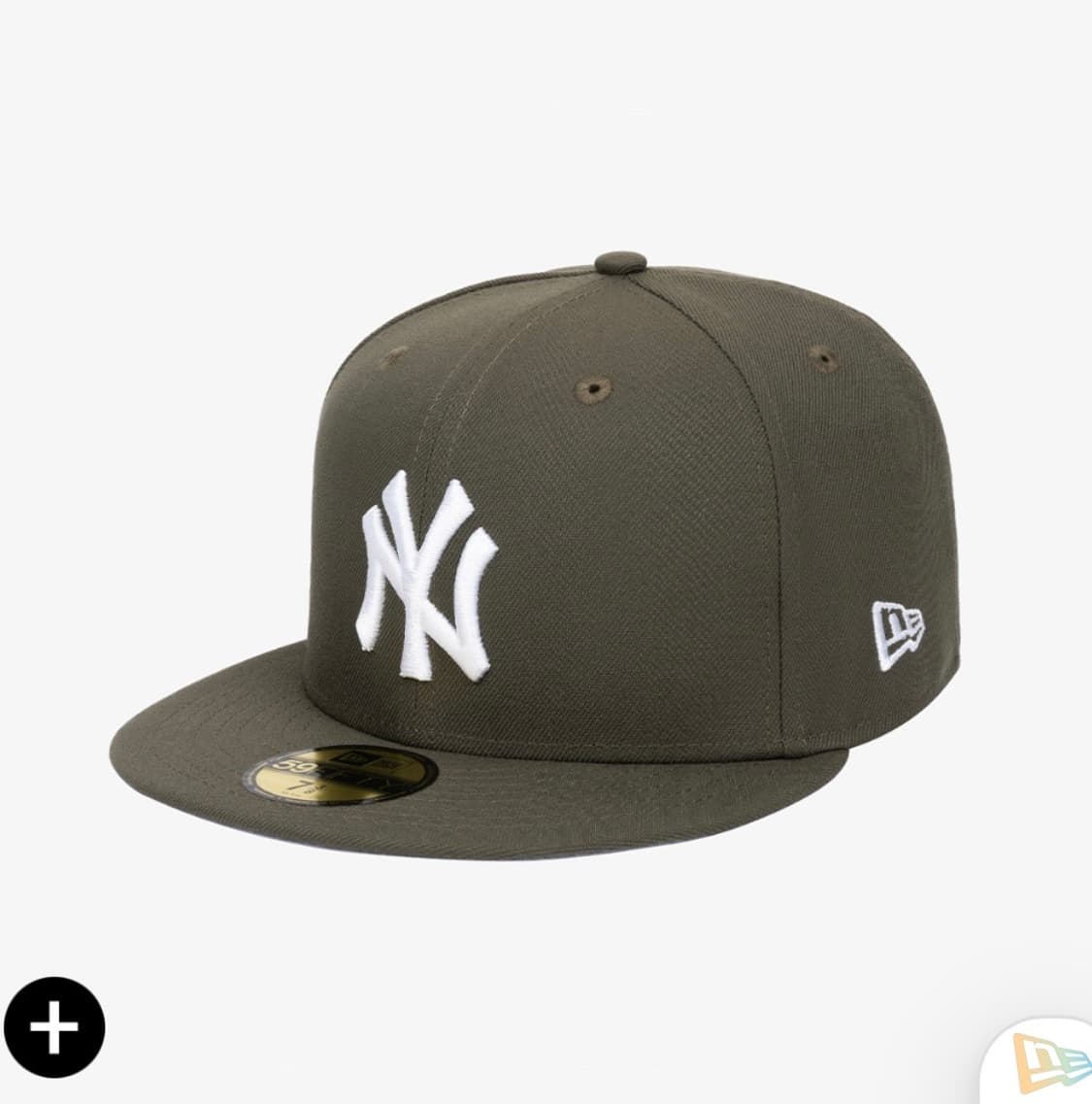뉴에라 뉴욕 양키스 베이직 피티드캡 뉴 올리브[718사이즈] 상품이미지1