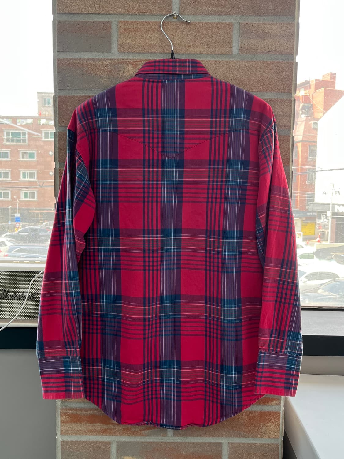 랭글러 웨스턴 체크 셔츠 상품이미지7