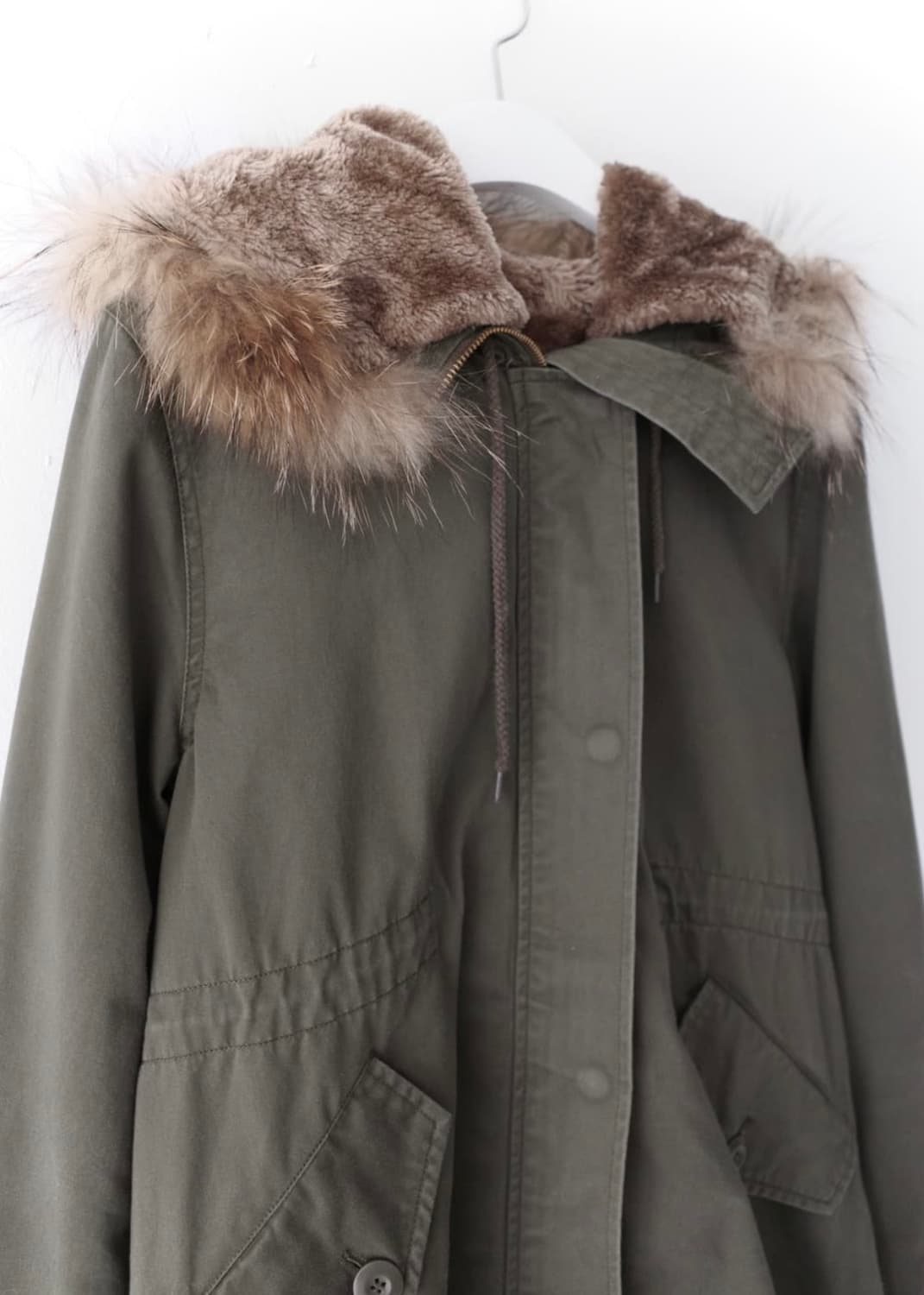 로리즈팜 퍼 야상자켓 lowrys farm safari jacket 상품이미지3