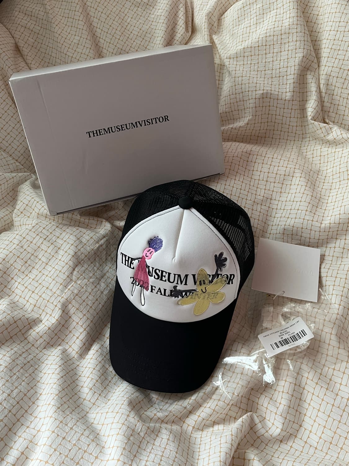 더뮤지엄비지터 칠드런 메쉬캡 블랙 상품이미지6