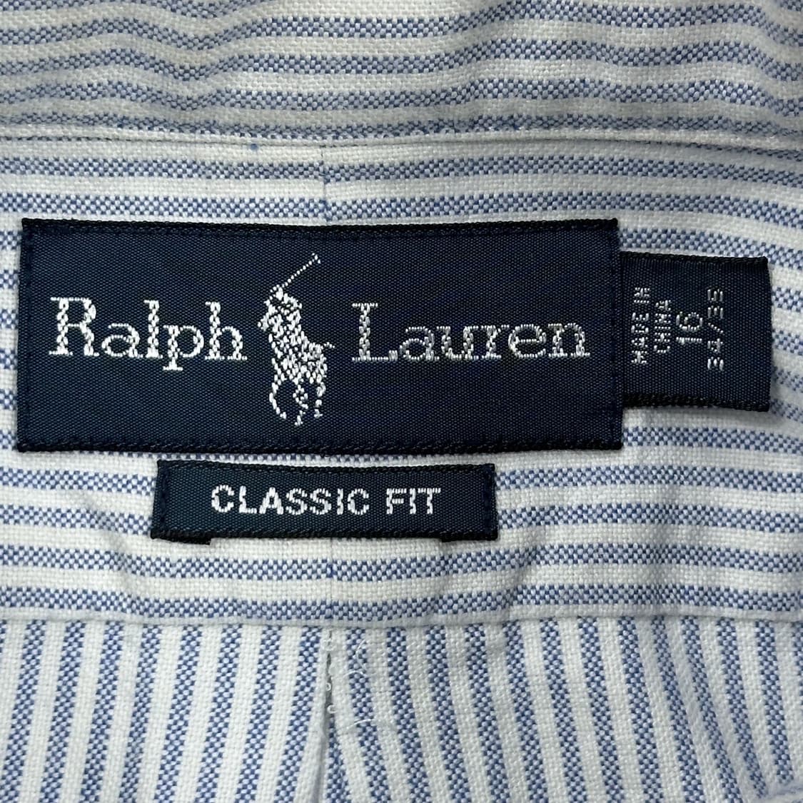 폴로 랄프로렌 포니 옥스포드 스트라이프 셔츠 (L) 상품이미지7