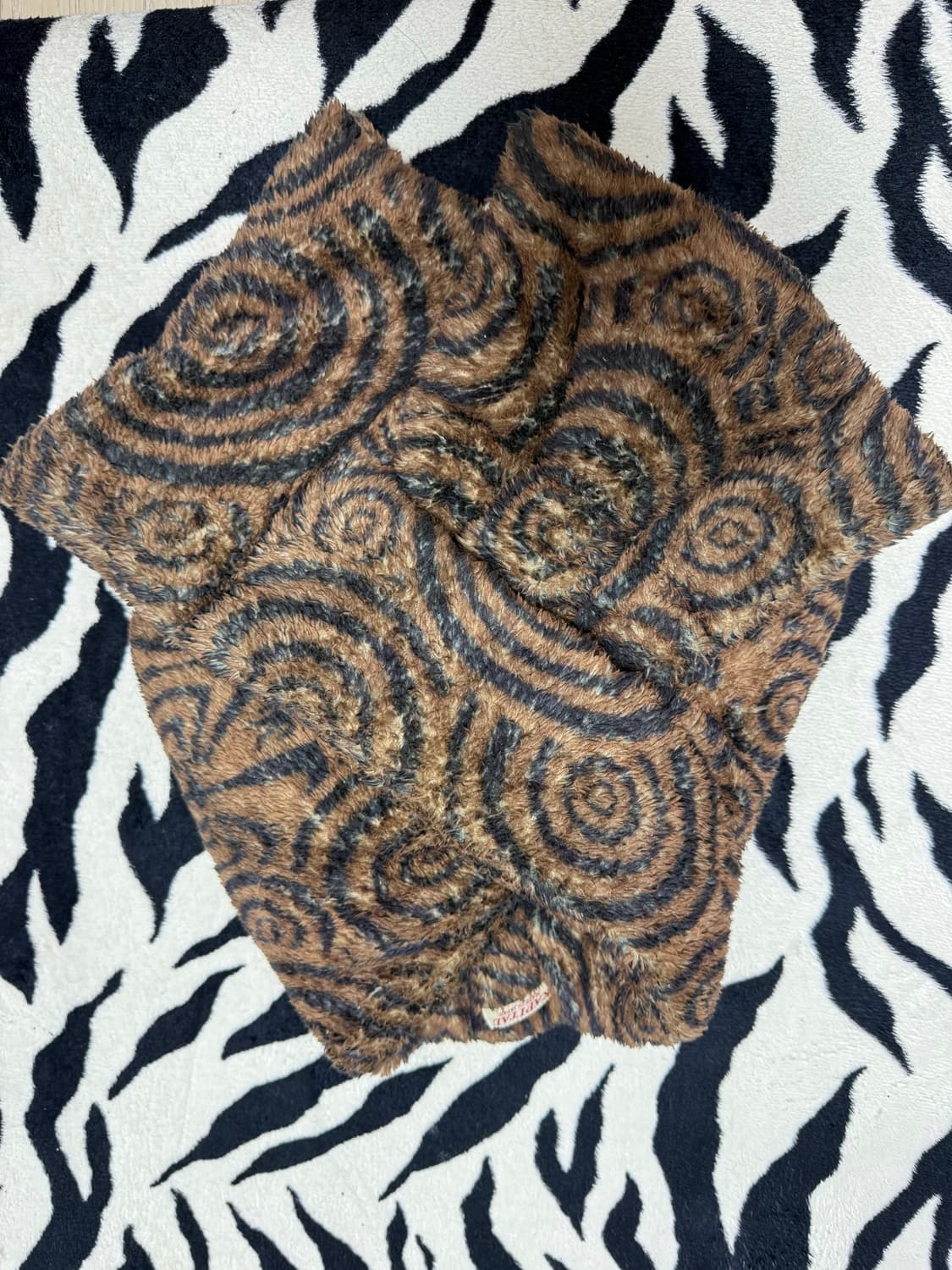 [os] 캐피탈 KESA 메이즈 무늬 플리스 머플러 상품이미지1