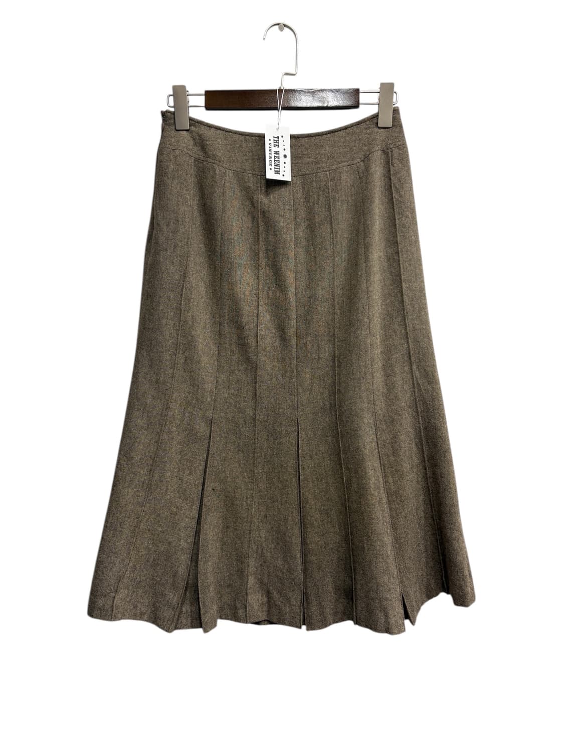 Japanese Vintage 울 혼방 스커트 상품이미지1