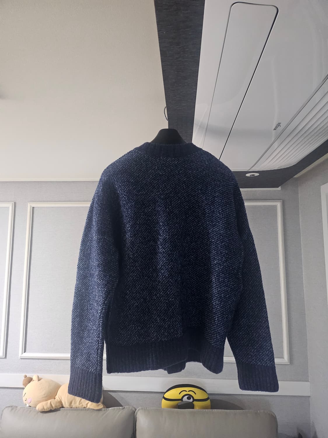 [거의 새것] 타임옴므 램스 울 블렌드 가디건 상품이미지3