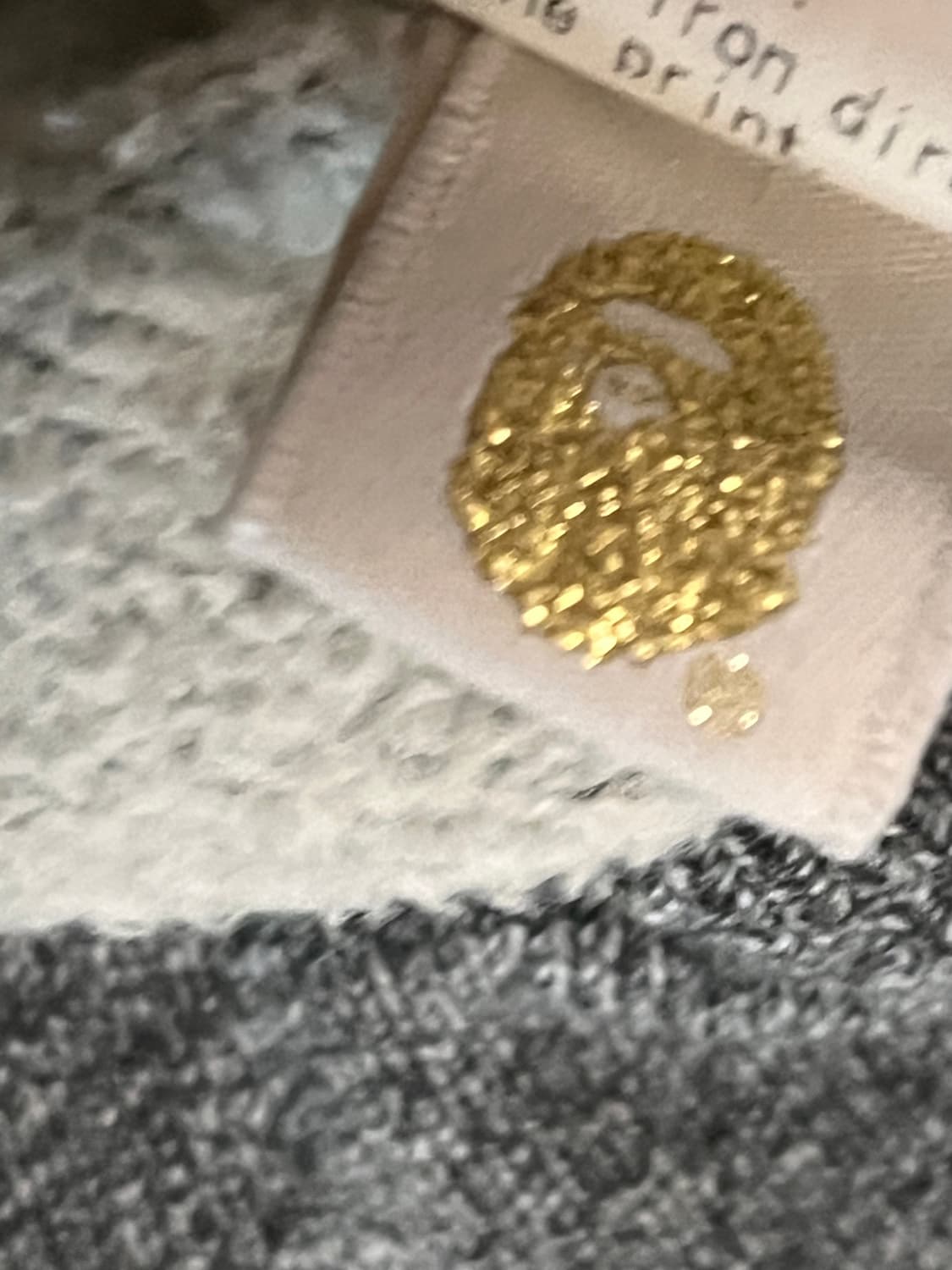 베이프 그레이 10주년 한정판 후드집업 상품이미지5