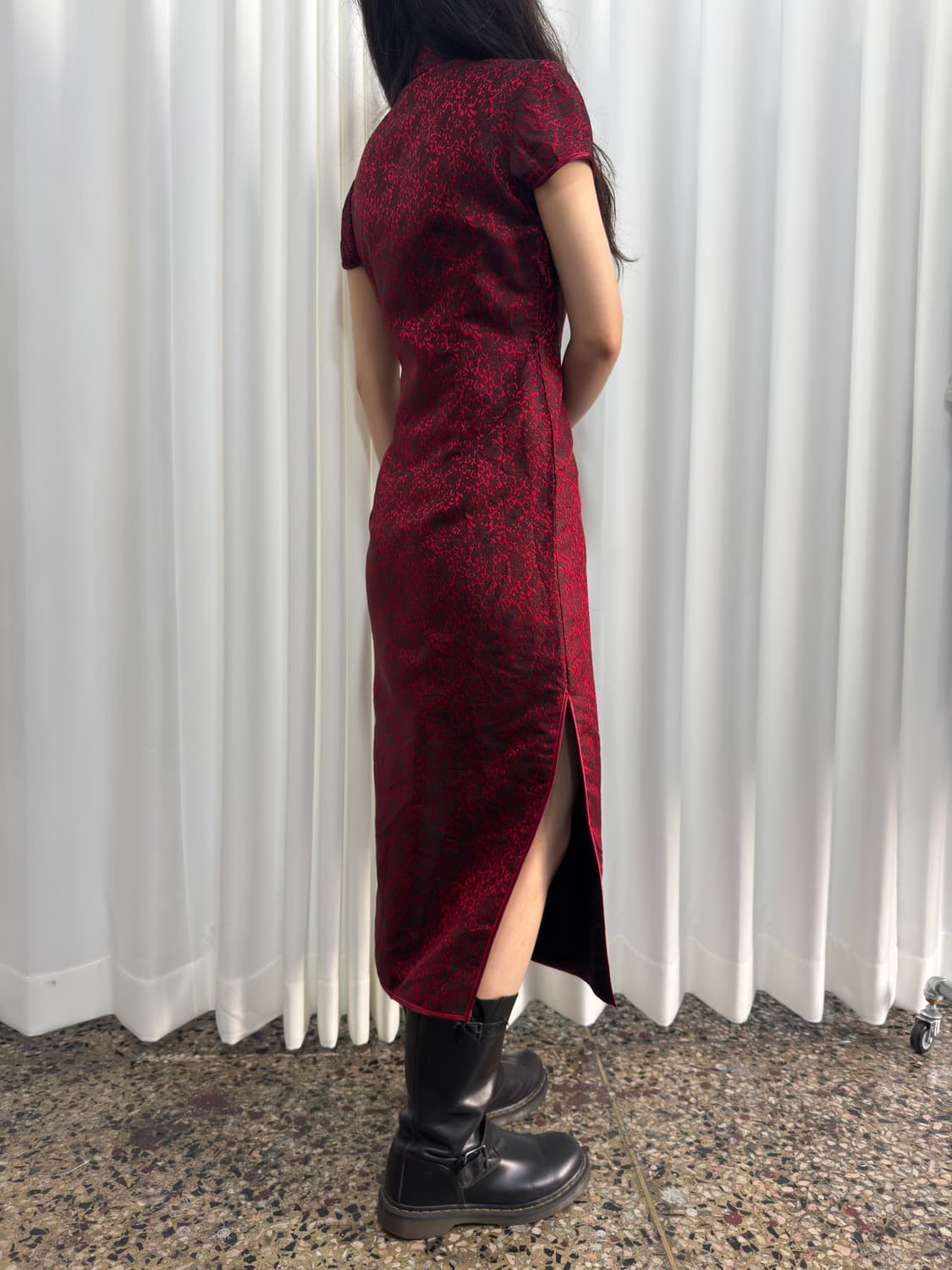 red design quipao 상품이미지6