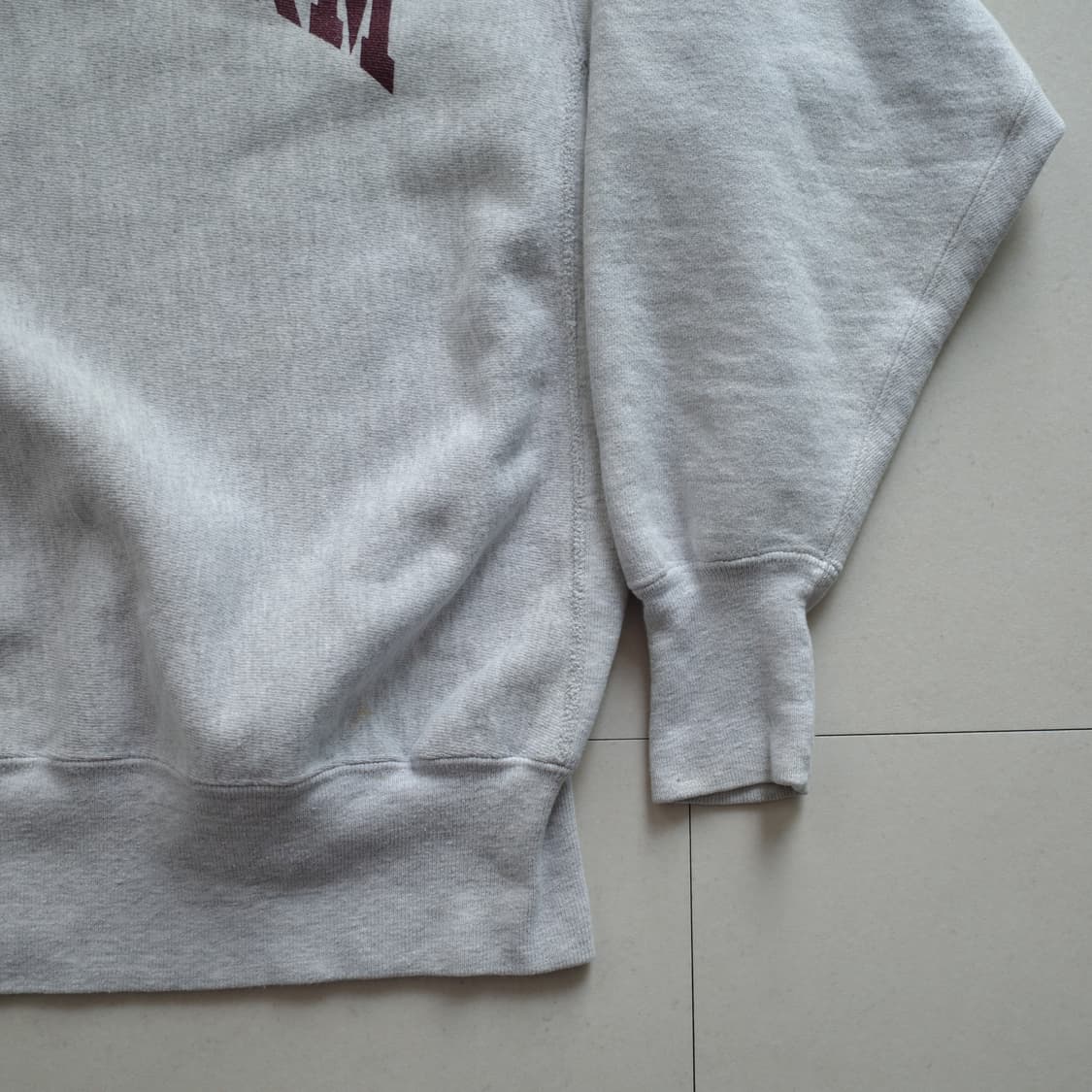 90s 챔피온 리버스위브 MADE in USA텍사스A&M 스웻셔츠 L 상품이미지3