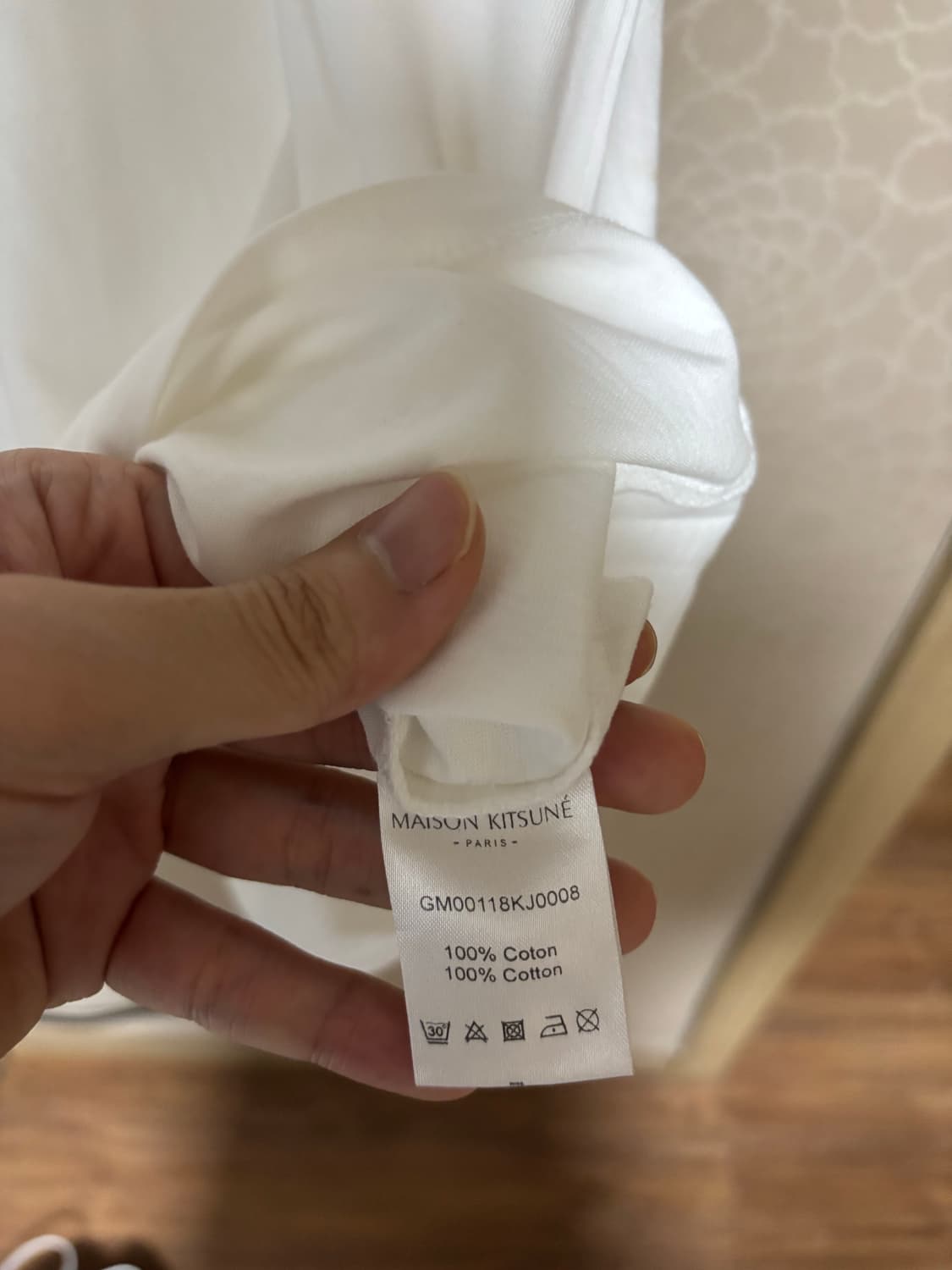 메종키츠네 반팔 L 상품이미지4