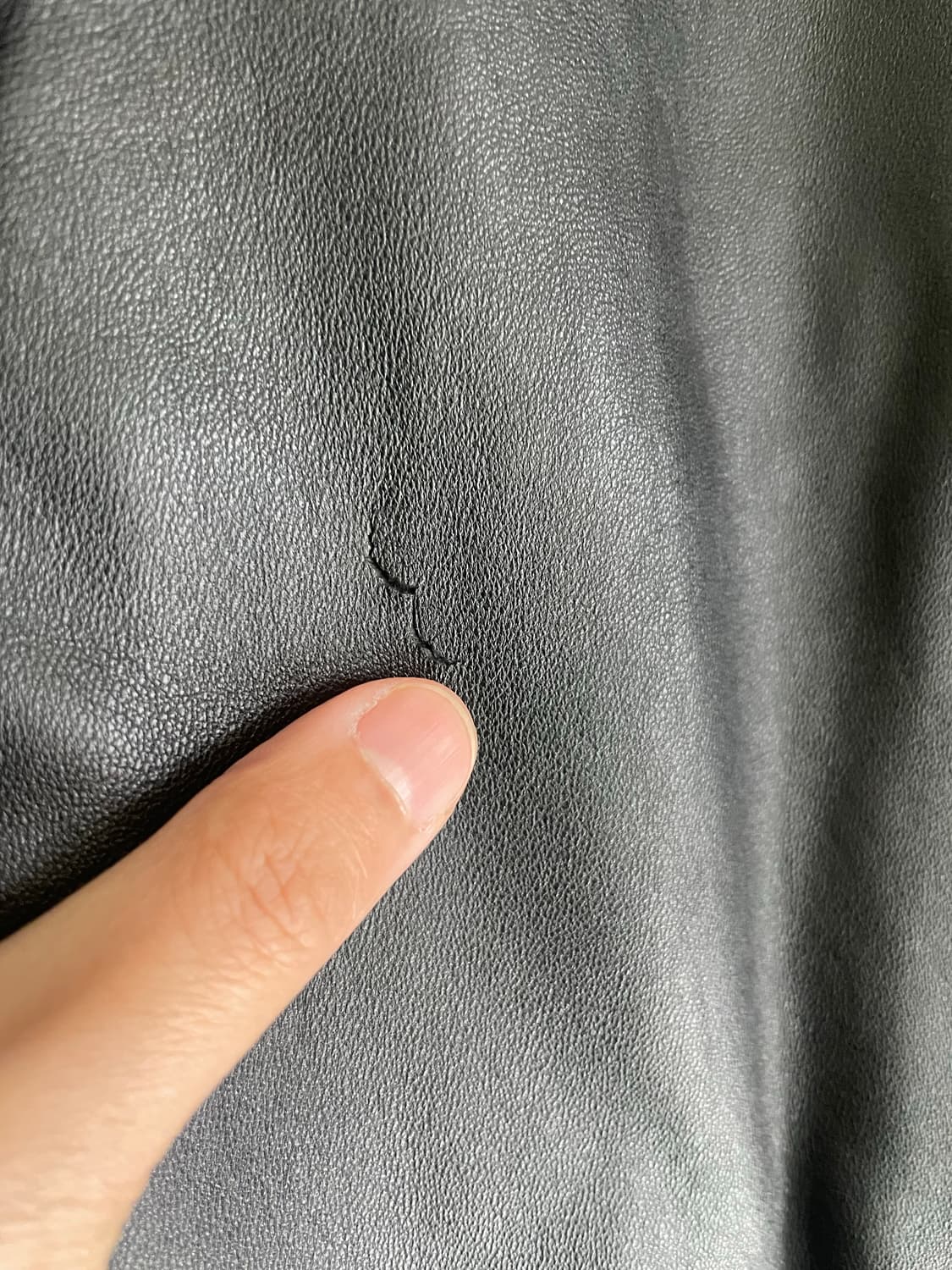 Y.H Kim 양가죽 스티치 레더 블레이저 상품이미지3