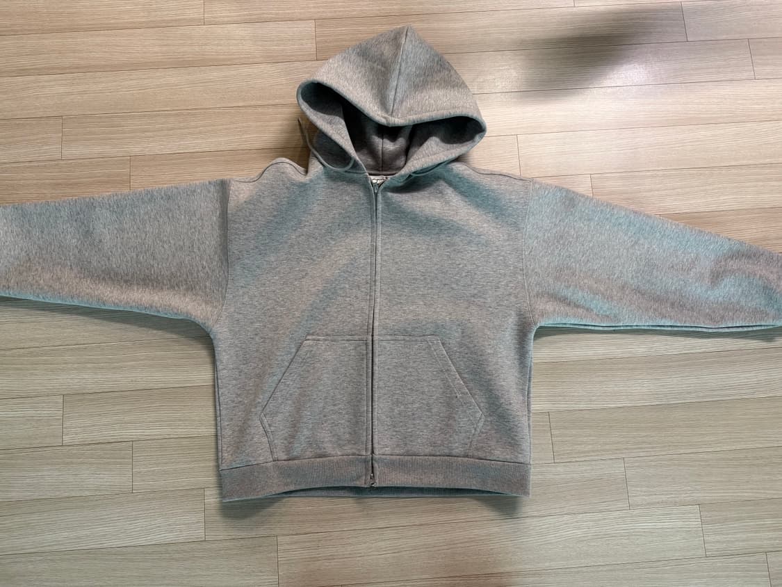 논노드 스쿠바 집 후드 그레이 상품이미지1