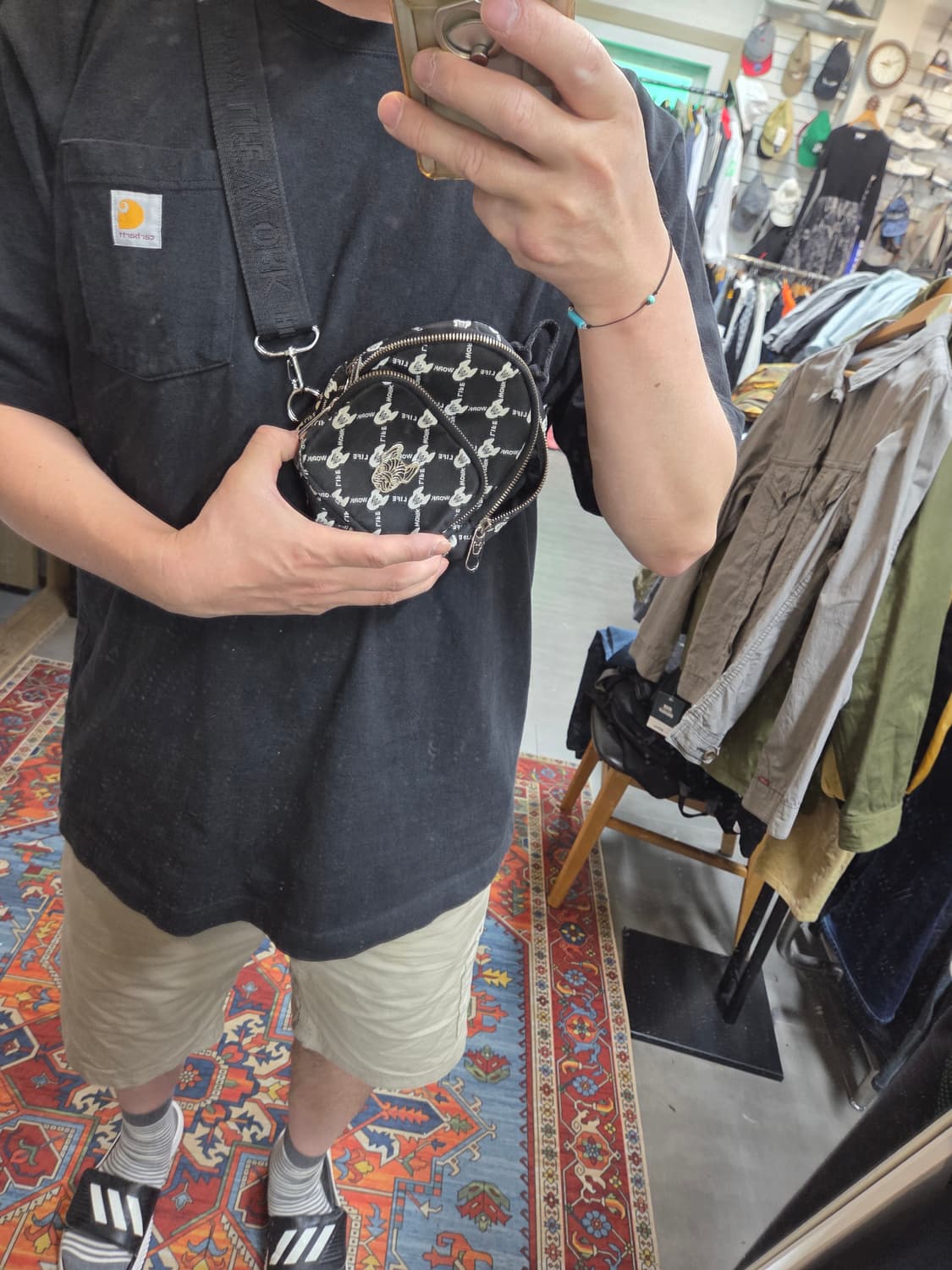 라이프워크 모노그램 투웨이 마이크로 크로스백  상품이미지8