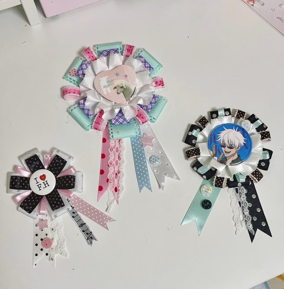 수제로제트 커스텀 뱃지 일괄 상품이미지1