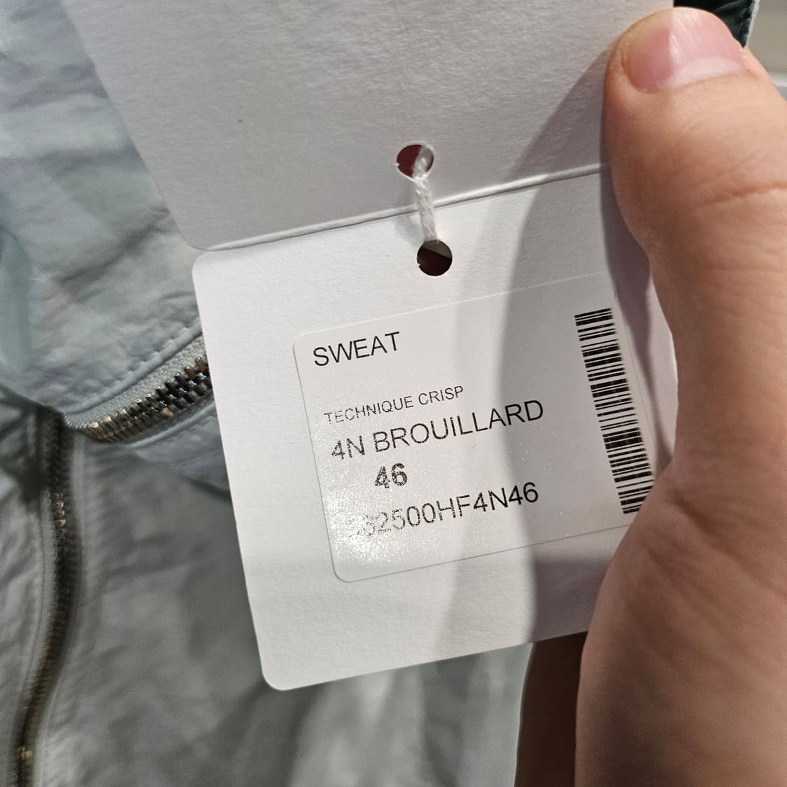 에르메스 하이넥 two zip 신상 윈드브레이커 자켓 상품이미지4