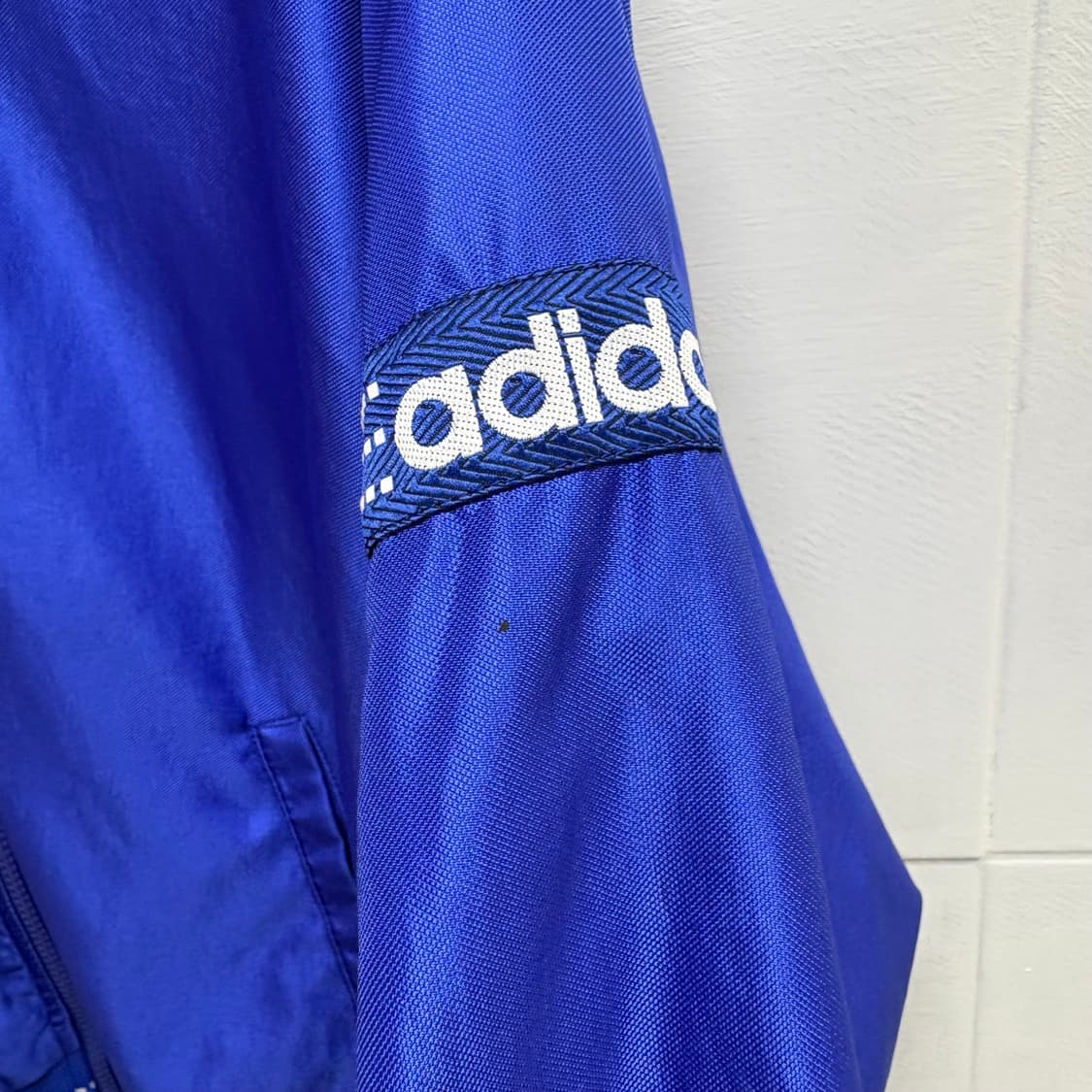 90's 아디다스 X 데상트 바람막이 윈드브레이커 점퍼 올드스쿨 JPN 상품이미지4