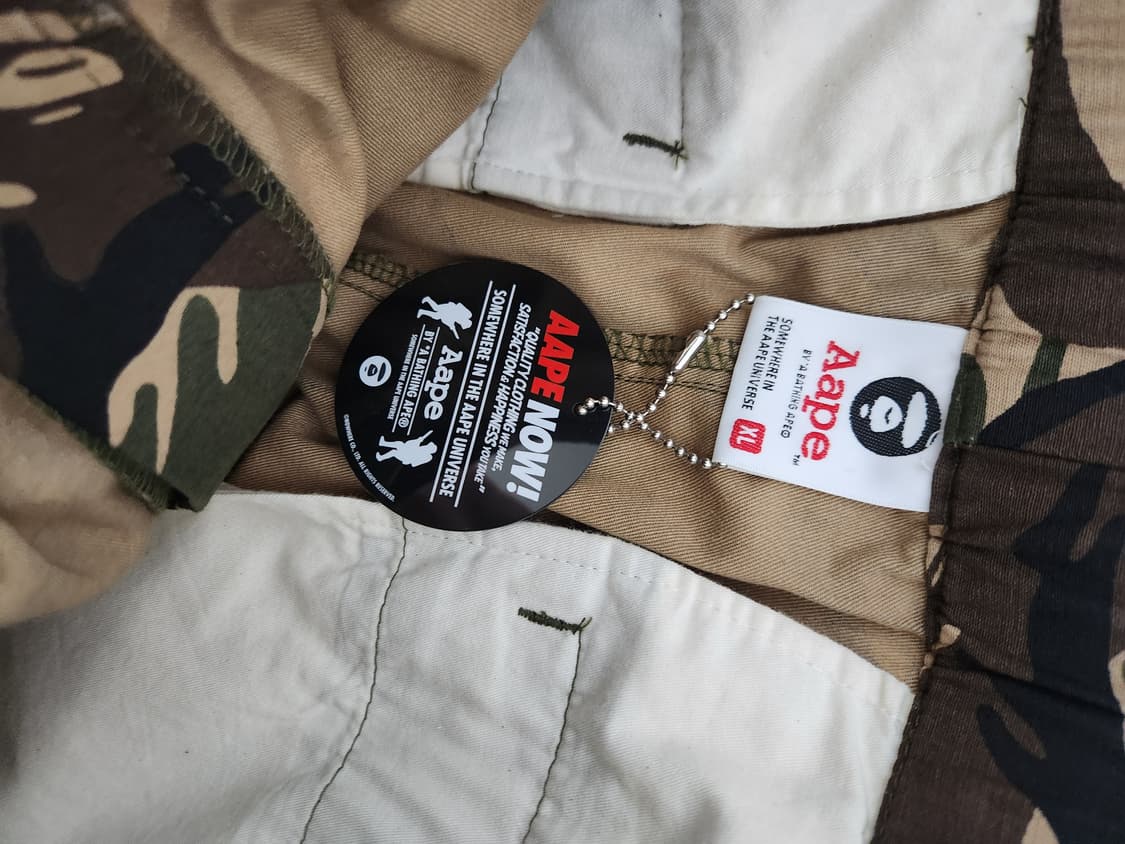 AAPE 카모. 반바지 상품이미지4