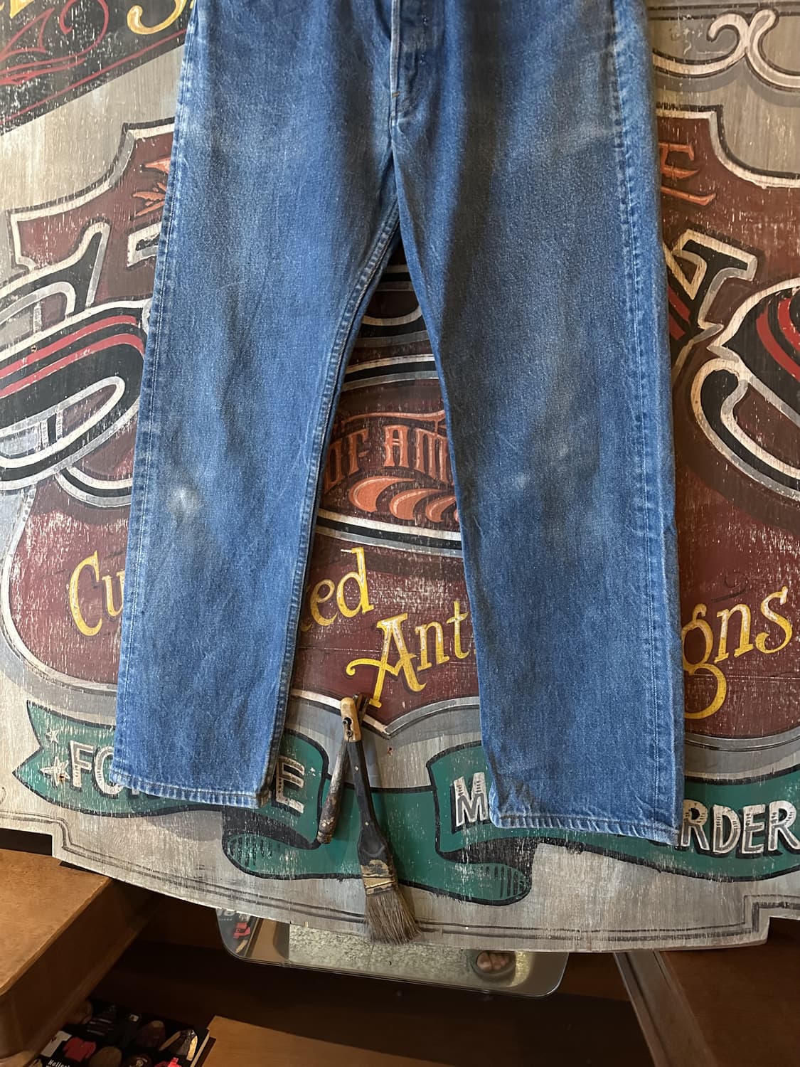 80s USA Vintage Levis 501 Denim Pants 상품이미지4