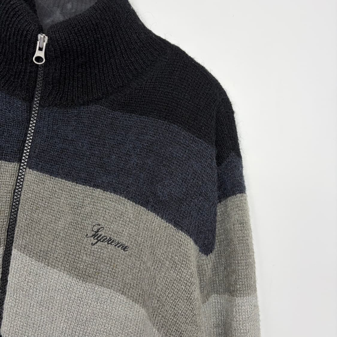 슈프림 모헤어 니트 집업 가디건 상품이미지4