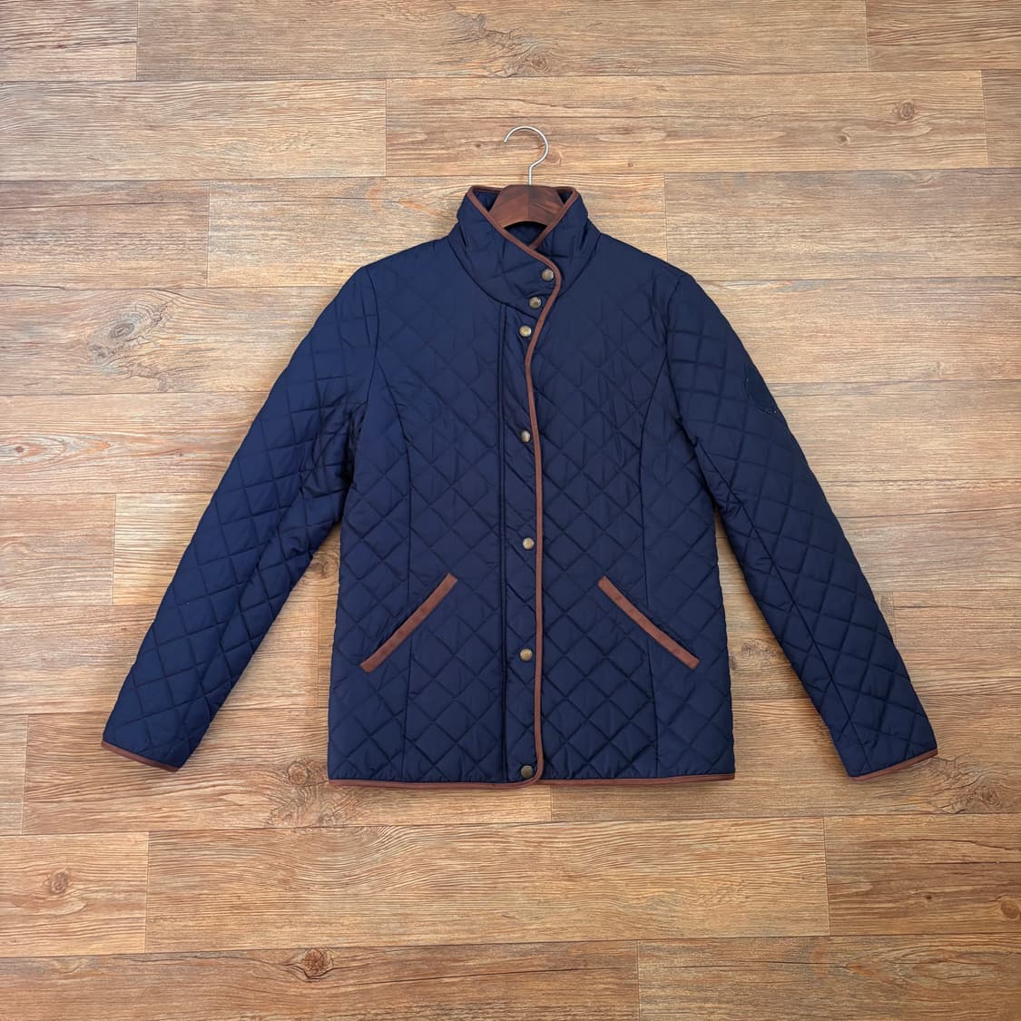 랄프로렌 XS 라이트 누빔 퀼팅 자켓 네이비 폴로 로렌  상품이미지2