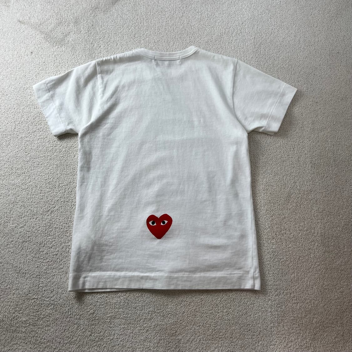 W 90 꼼데가르송 CDG 하트와펜 반팔 티셔츠 상품이미지2